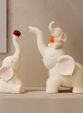 大件象摆高级感柜姹寂风软装居轻奢客YZ202404厅红酒装饰品乔迁新