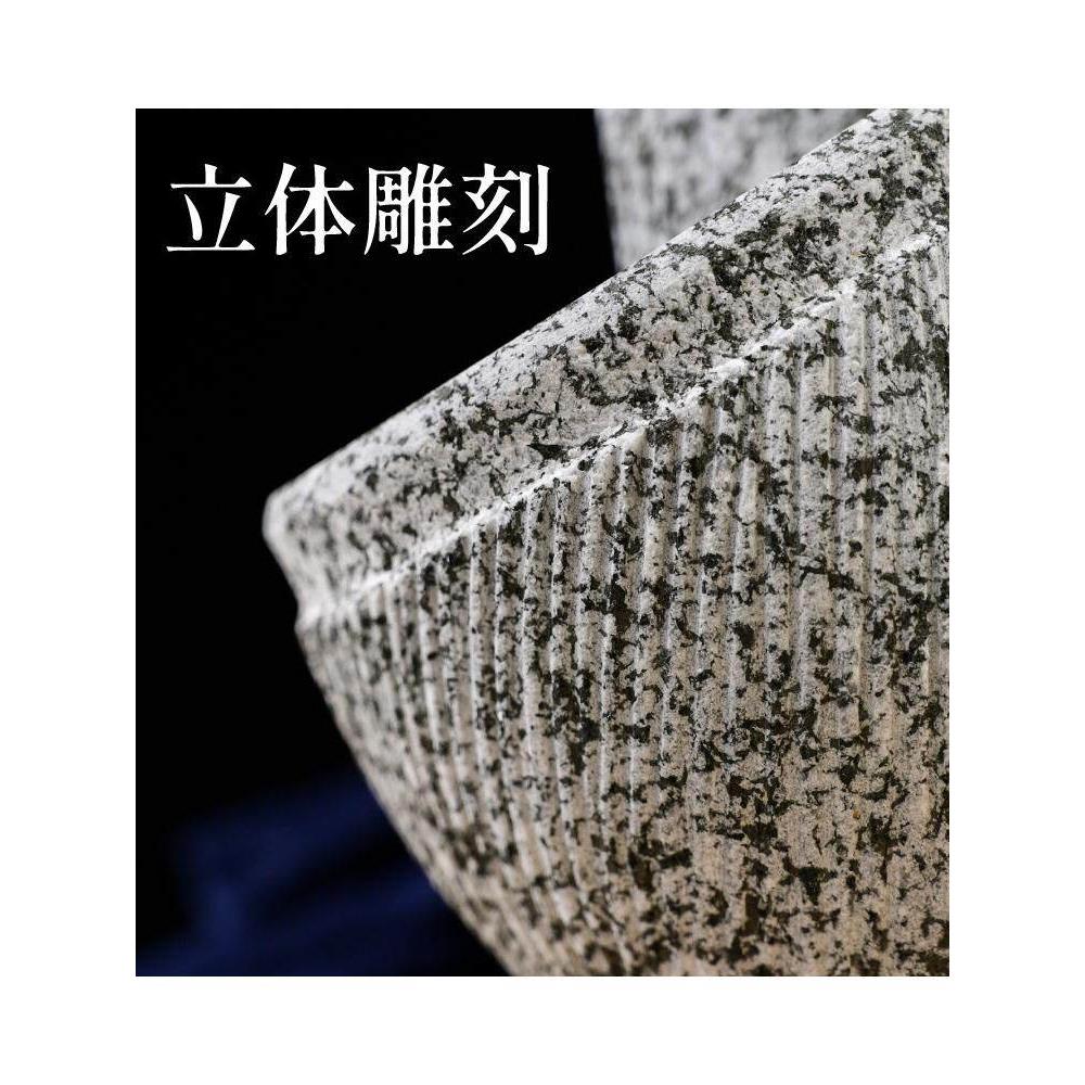 手碎工雕刻石臼青石雕花药罐研磨器捣家捣用商XDK用天石材石器然