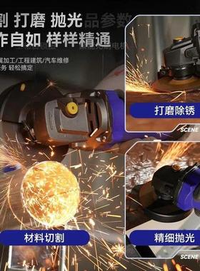 AG15-100无刷角磨机150W大功率A0G15-00磨光机工1锈业切割打磨除