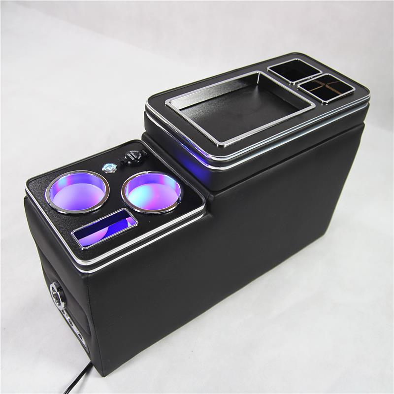 商务车中H809排央扶手箱MPV七中手汽车改装后排第二排扶储物盒专