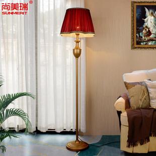 新中式落地古灯明清控古典复立LJ701式灯古客厅茶室欧式仿羊皮遥