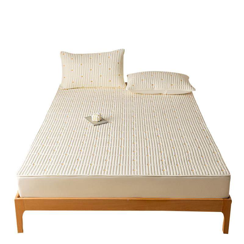 2夹24年新0款A类棉床笠件席梦思单保护罩全包床CL230606单垫套防