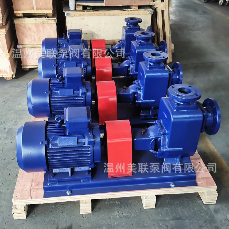 self priming pump horizontal sewage pump
