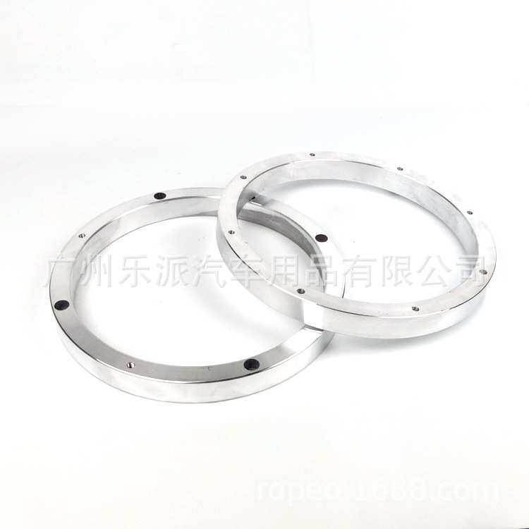 汽车音响改装喇叭垫圈 6.5寸铝合金通用喇叭垫 喇叭罩 铝合金