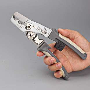 福冈剥线钳电工剥皮钳剥线器工业级去皮钳子多功能电缆拔线钳