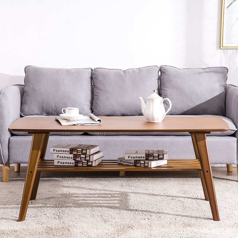 竹致沙发圆角茶几客厅楠竹小桌子现代小户型家用茶桌简易边几角几