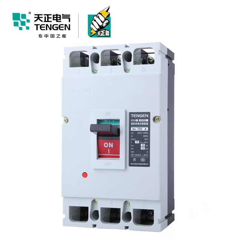 天正 DZ20Y-400/3300 400A塑壳断路器三相3P空气开关350A250A315A