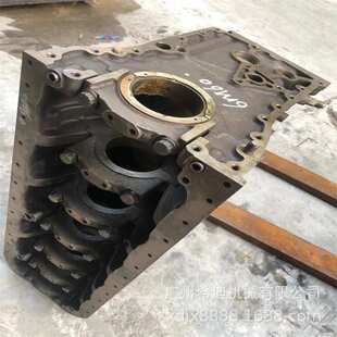 挖掘机配件 挖机配件 加藤HD1430V 6M60发动机缸体