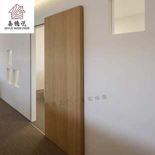 厂家 整套轻奢隔音降噪幽灵门室内房间卧室木门酒店复合实木门