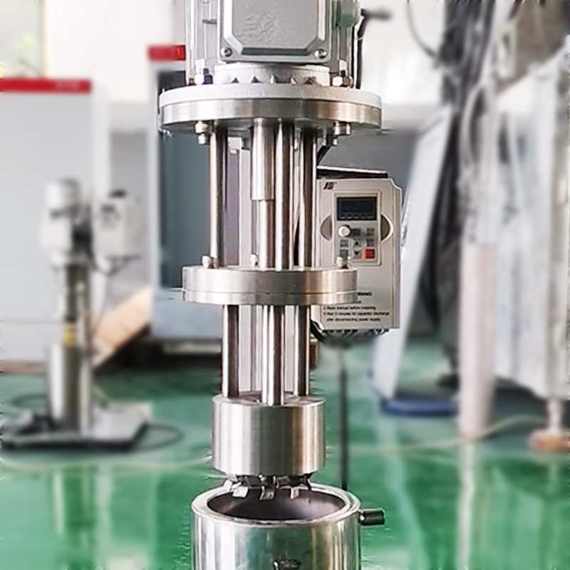 供应 3L密闭式篮式研磨机小型砂磨机电动升降篮式研磨分散机
