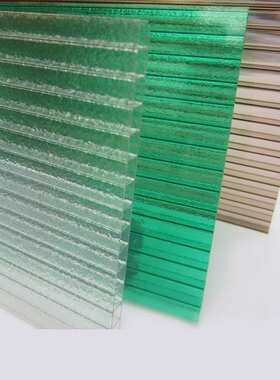 pc阳光板厂家  8mmPC阳光板 透光双层阳光板 颜色多种可选