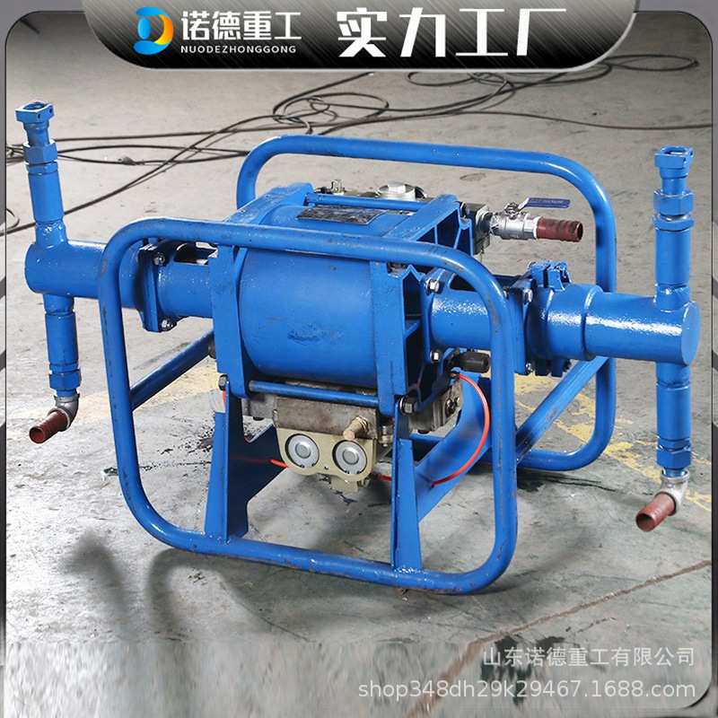 矿用气动双液注浆机轻便式高压水泥灰浆注浆泵隧道防爆速灌浆设备