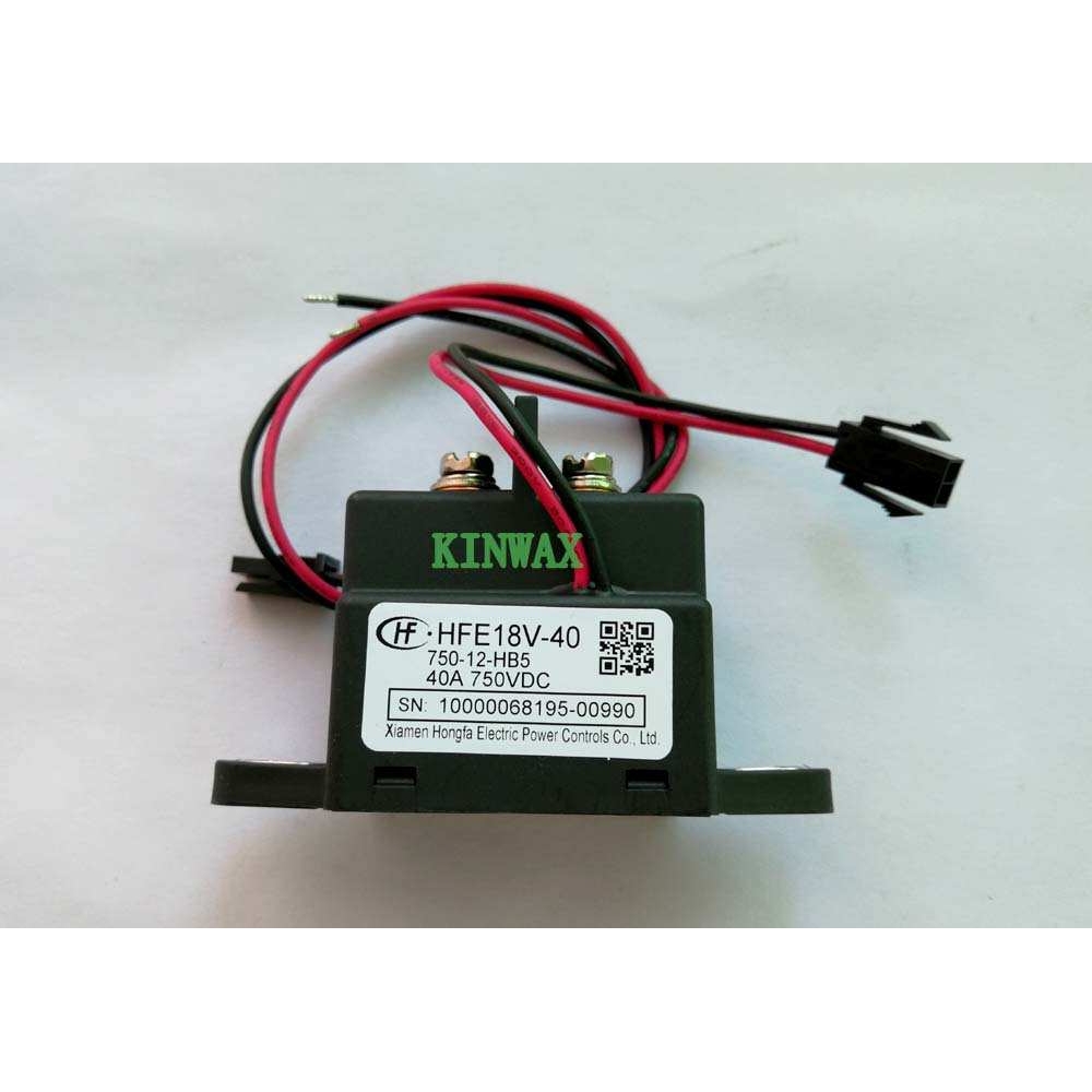直流继电器HFE18V-10/750-12-H2负载10A750VDC额定电压24VDC
