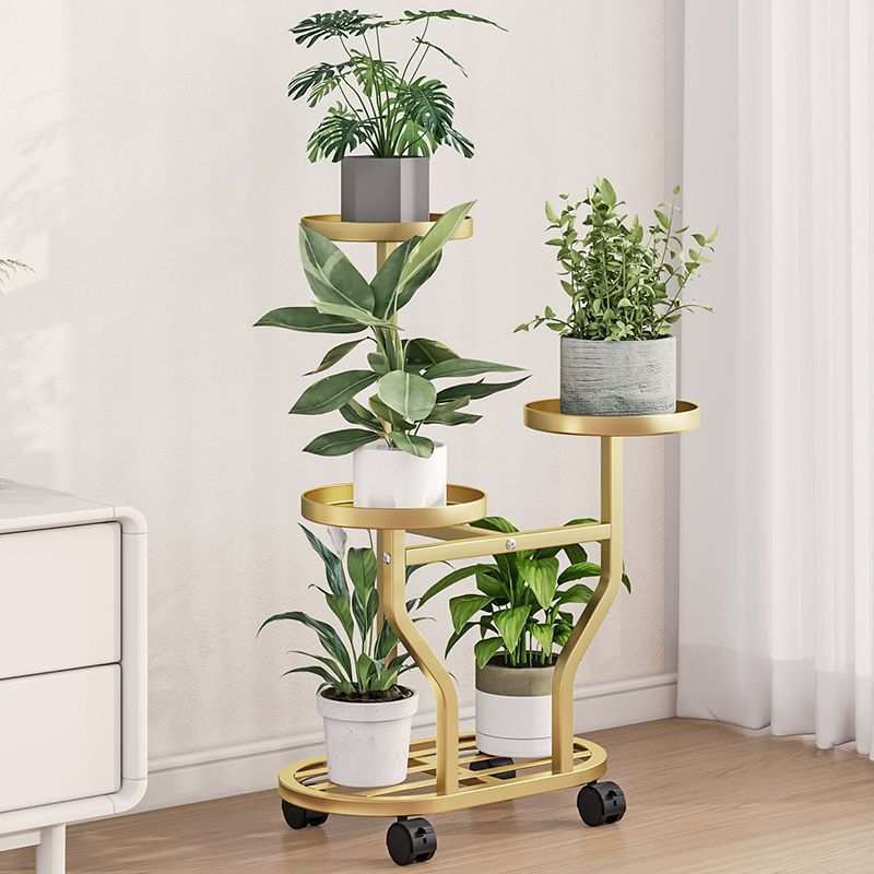 花架子室内家用客厅花盆置物架落地式可移动绿萝植物多层摆放层架