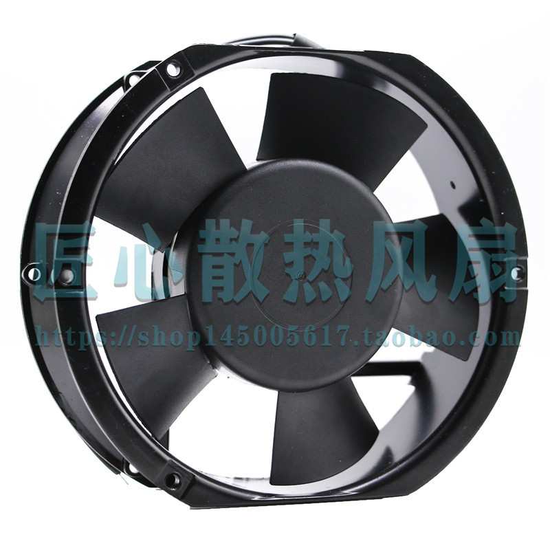HR15050B2H 17251机柜轴流风机17cm七叶工业散热风扇220V