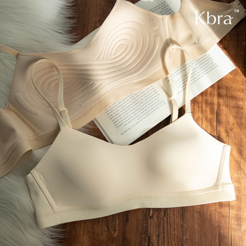 云感无痕薄款内衣女小胸聚拢防外扩文胸果冻条软支撑无钢圈胸罩