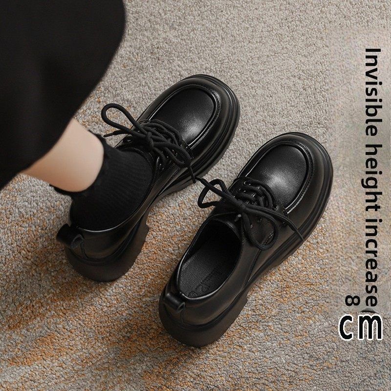 小码女鞋313233小皮鞋女内增高小个子穿34松糕鞋厚底系带乐福鞋,女鞋,乐福鞋（豆豆鞋）,淘宝优惠券,粉丝福利购,淘宝优惠卷