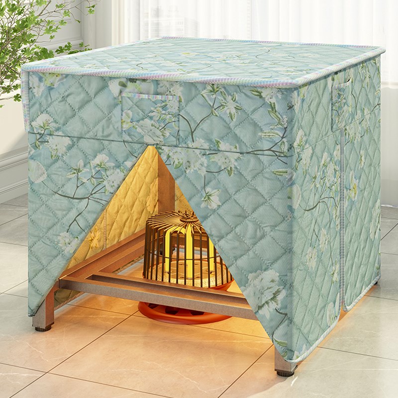 折叠桌烤火桌子家用便携式餐桌不锈钢桌子简易多功能正方形取暖桌