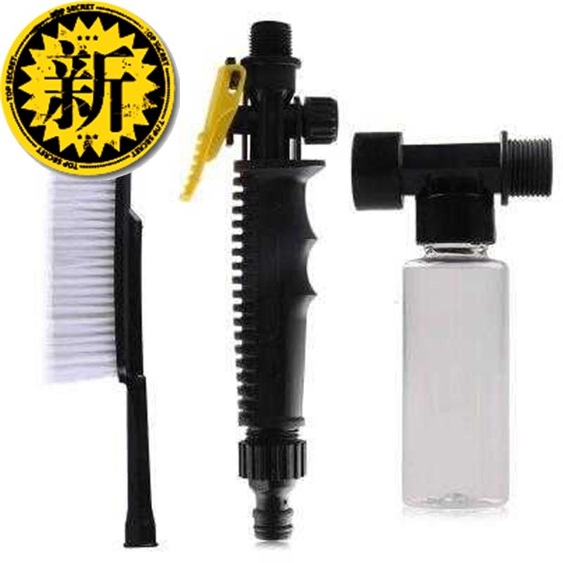 洗车刷泡沫e瓶通水洗d车刷子汽车长柄软毛擦车拖把洗车器配件
