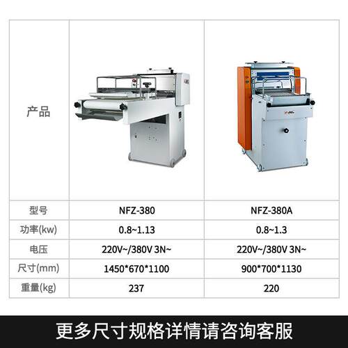 URS司整形机 NFZ-380团 面方整形【厂包家直吐销】