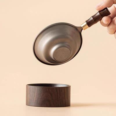 纯钛竹孔节茶漏滤GCM茶器千杯一体茶器滤超细茶叶滤网茶隔公道过