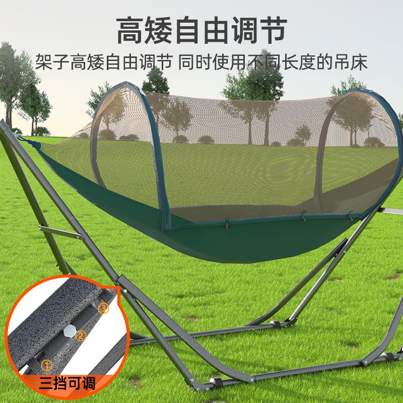 野户外童吊床支架家内用室折叠吊床带架子便携DC-1020庭院营露营