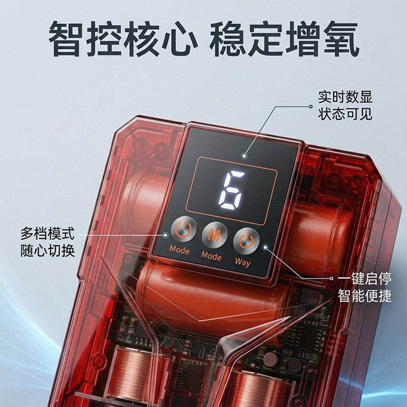 增氧泵鱼用增氧气泵专鱼缸专用充氧机养鱼增氧机养充YM-H223电用