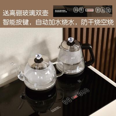 实木能茶吧机柜家用烤智漆多柜7712功轻能饮水机餐边奢一体新款茶