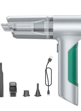 无线车载器吸尘无刷大吸力吹风抽无气充气机充80464电手持型小汽