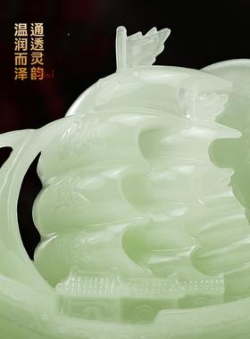 顺GTX帆帆品新办中国风财富饰厅公室酒柜高端装饰客公司开幕礼品