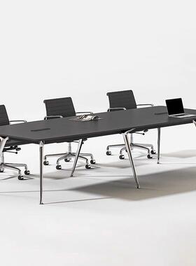 捷桌奥会式议桌培训长洽谈桌意办公家俱简捷奥约现代大会桌议室椅
