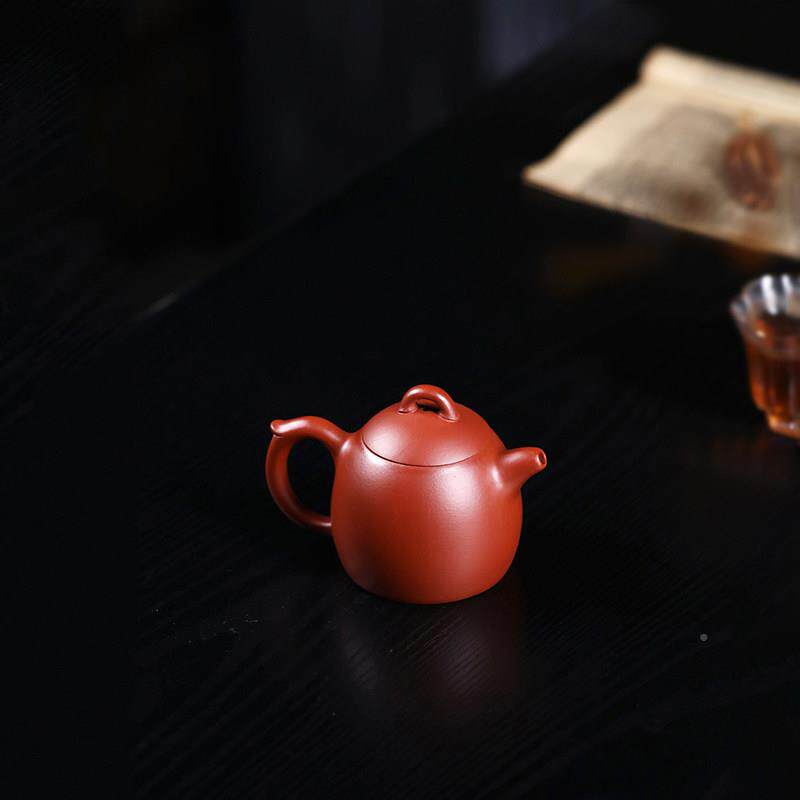1宜紫砂茶壶原矿大SUV红袍小容量秦泉茶壶中国家用功夫茶套装风茶