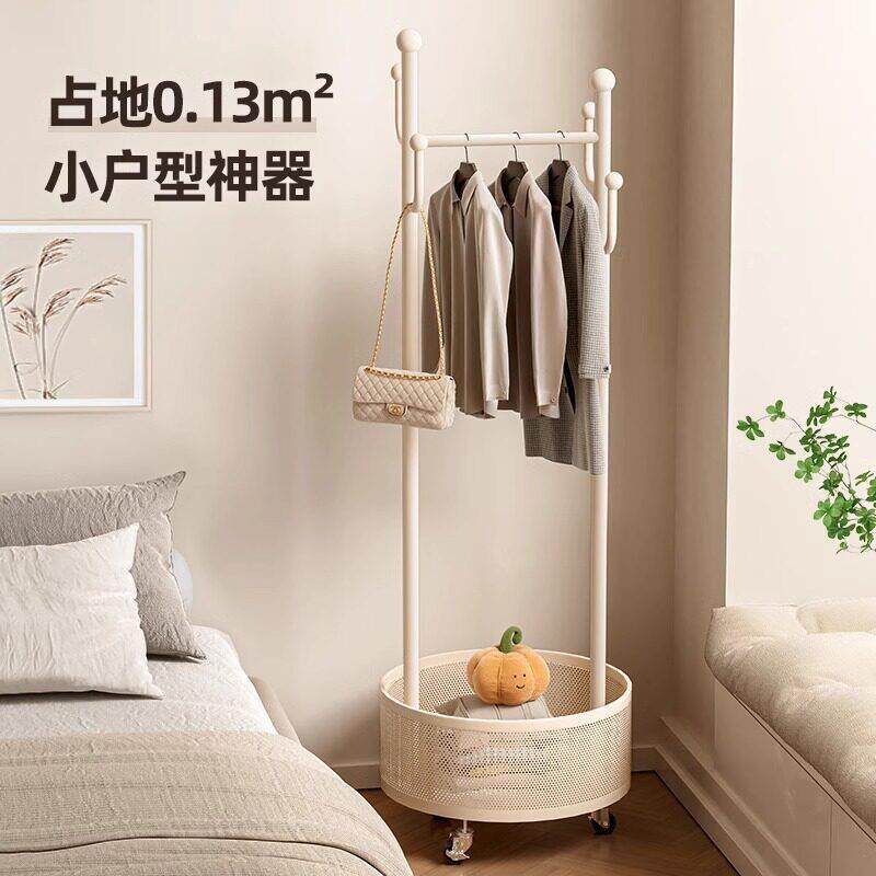 挂衣架落地HMJ0724-卧家用内可移动晾衣架收纳层室架寝室舍床宿头