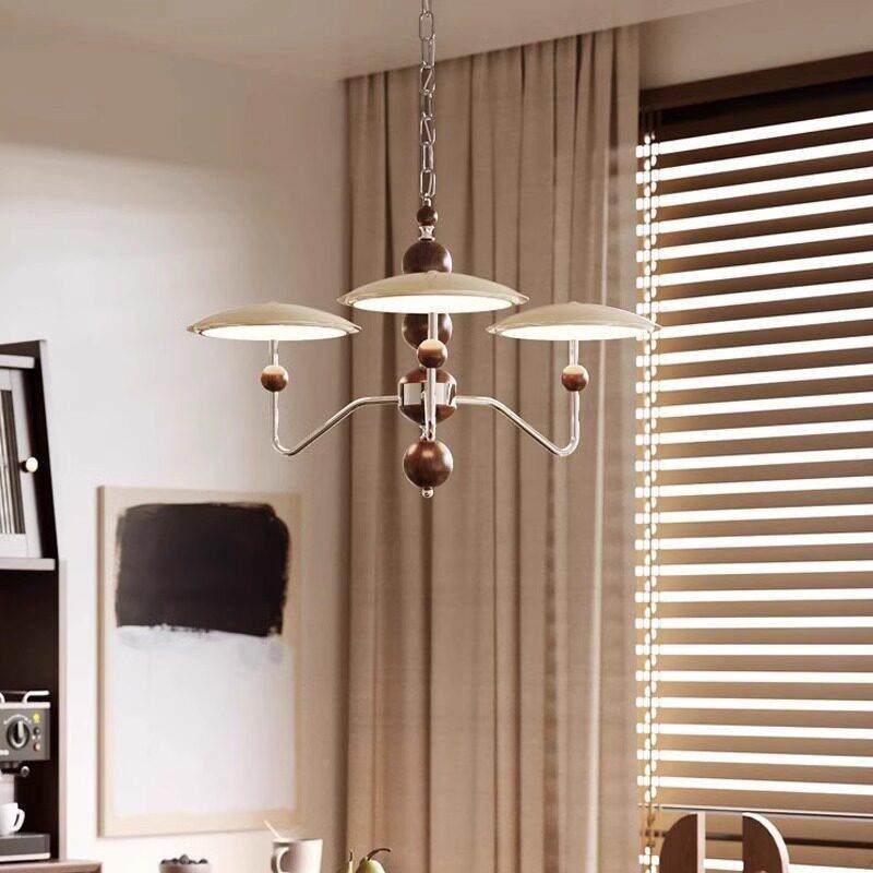 中古风吊飞碟星YFK轨式客厅法饭吊厅灯高端大气现代简约轻灯奢中,家装灯饰光源,客厅吊灯,淘宝优惠券,粉丝福利购,淘宝优惠卷