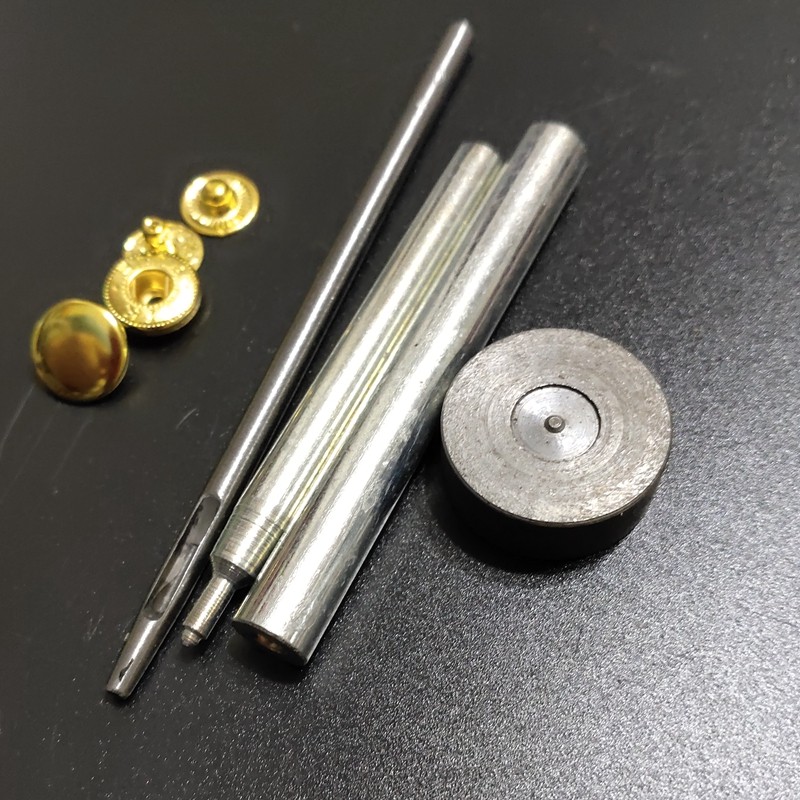 修包箱包皮具配件四合弹簧扣五金古铜色633/655/831四合扣车缝扣