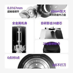 咖杖影手摇磨豆 咖啡豆研磨机 手磨磨机咖啡机啡SHW-01豆粉器