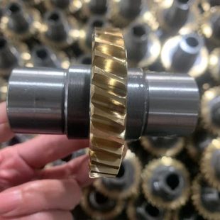 nmrv涡轮蜗杆减速机配件RV50 150减速器零件铜 110 130