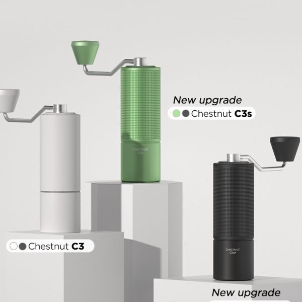 泰摩栗子C3S 手摇咖啡磨豆机 C2 C3 手磨 意式手动研磨机家用器具