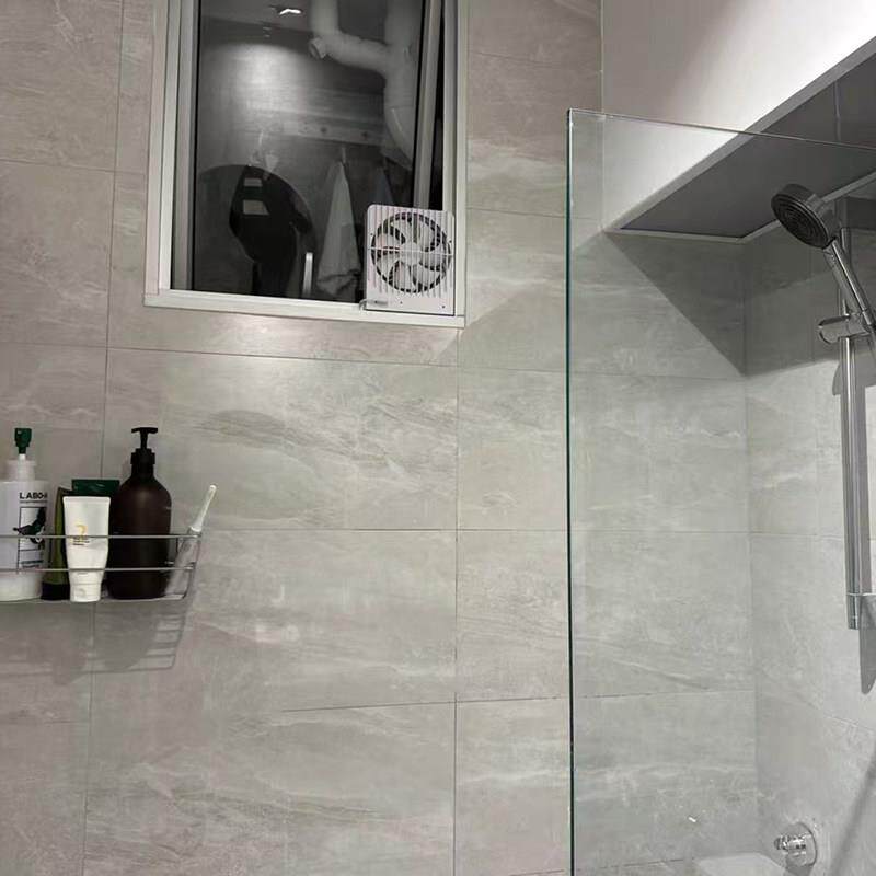 厕所排气扇静音纱窗新风抽风机强力家用窗户换气扇免打孔排风扇