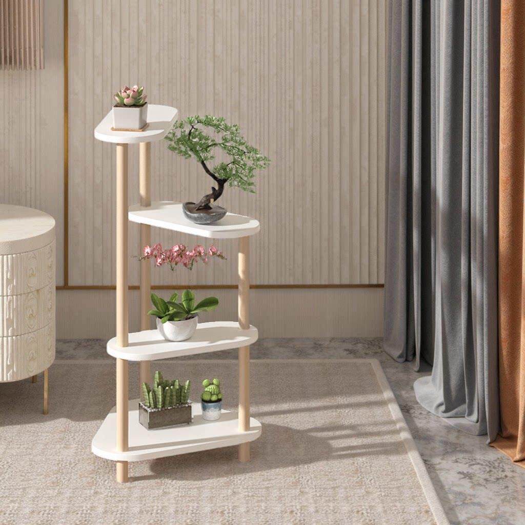 室内客厅花架落地式绿植架植物摆放架阳台置物架子轻装修家用花架