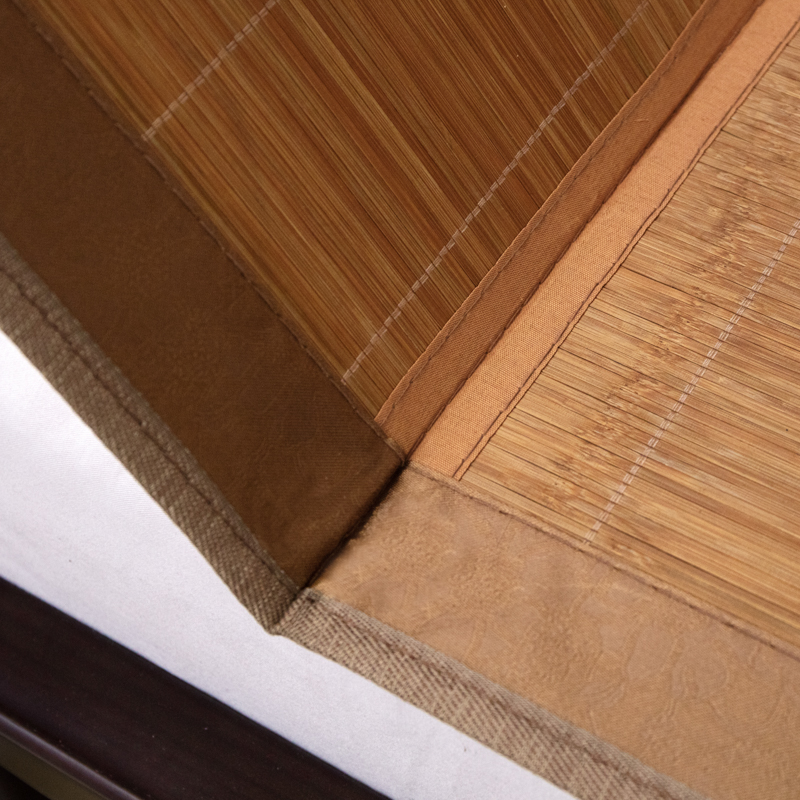 夏季双面凉席2米宽折叠1.2家用1.5竹席子1.8m草席碳化炕席1.1定制