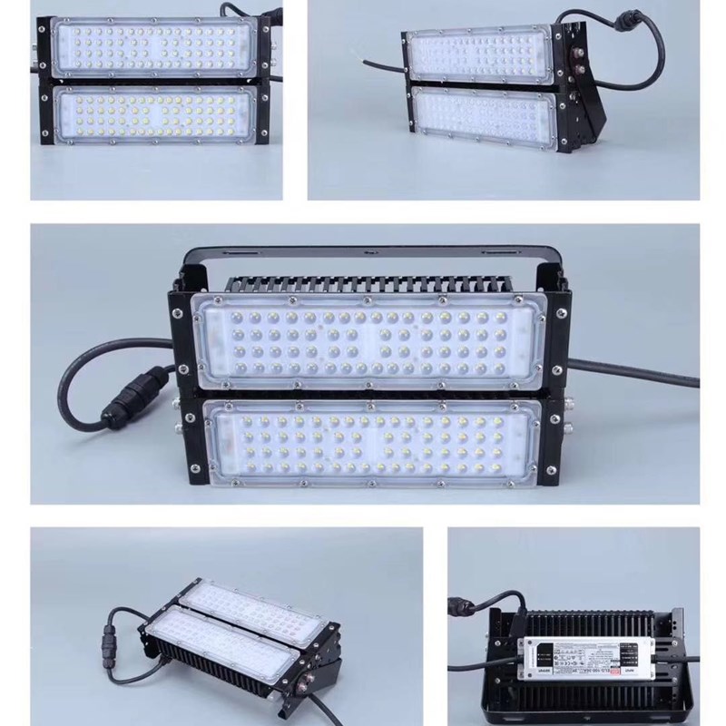 明伟驱动LED模组隧道灯投光灯球场厂房广告牌投射灯防水广场照明