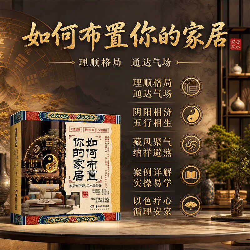 【官方正版】如何布置你的家居 家居布置指南 空间布局色彩搭配 西班牙美学专家的东方居住智慧 打造舒心宜居家居环境书籍正版