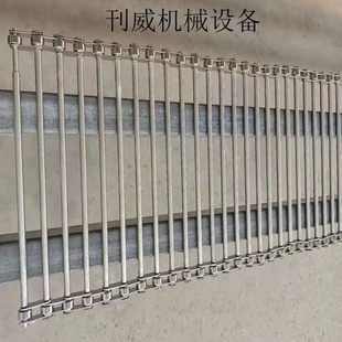 支轴网带工业耐高温清洗传送带 定做不锈钢链杆输送机网带链条式