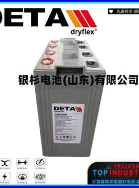德国银杉蓄电池2VEL200/2V200AH后备电源液态阀控式VEL免维护
