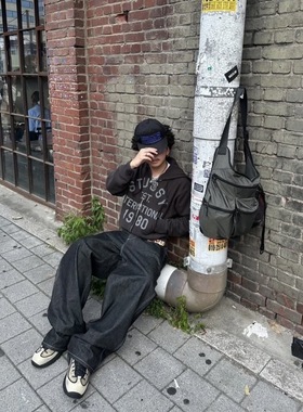 MADLAB S家美式首尔限定1980字母印花连帽卫衣宽松休闲上衣外套