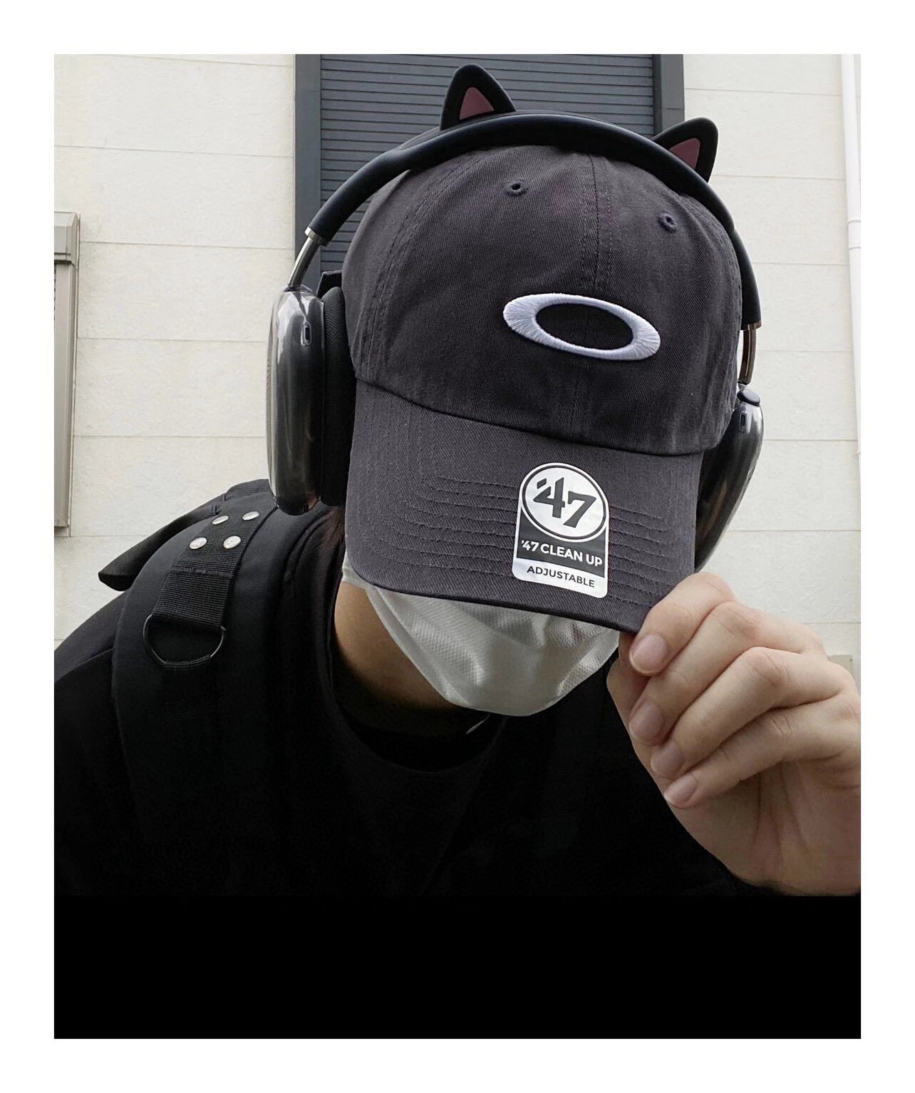 Oakley x 47 DAD欧克利联名水洗刺绣弯檐棒球帽男女同款鸭舌帽夏