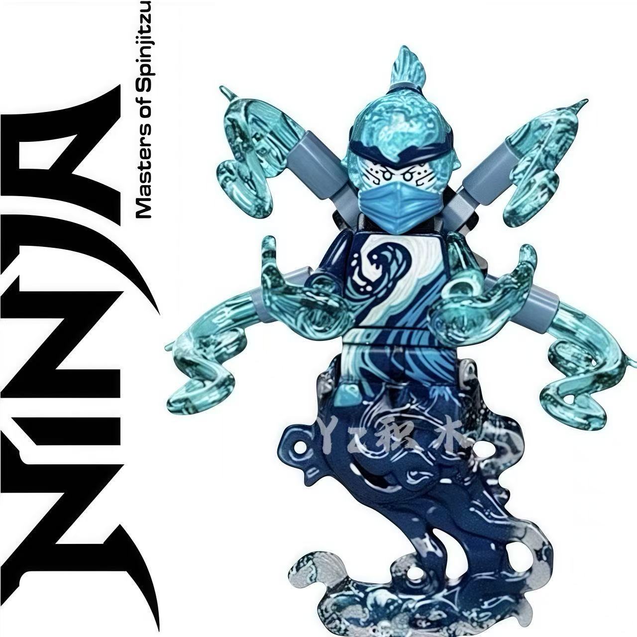 水元素爆发海洋妮雅积木人仔玩具