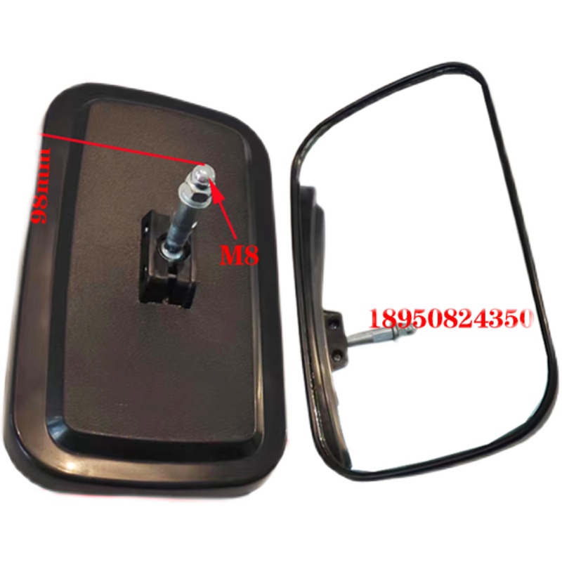 H24C2-40901高品质大号叉车倒车镜合力后视镜适杭叉龙工柳工叉车