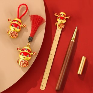 男士 蛇年扣环钥匙扣葫芦小挂件 书包包包挂饰汽车钥匙链女生饰品